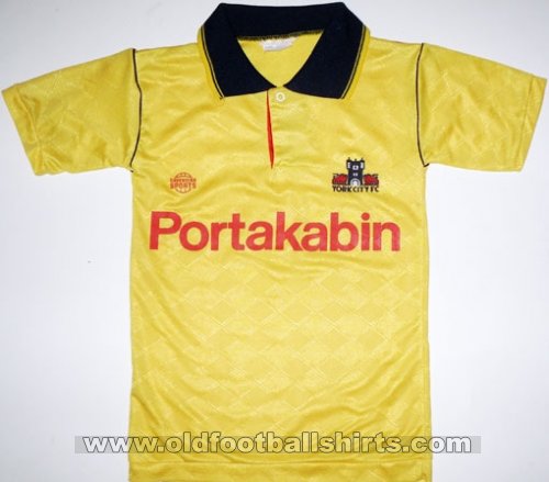 York City Away football shirt 1991 - 1992