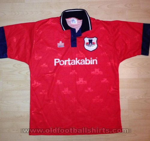 York City Home football shirt 1996 - 1997