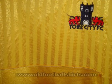 York City Away football shirt 1989 - 1990