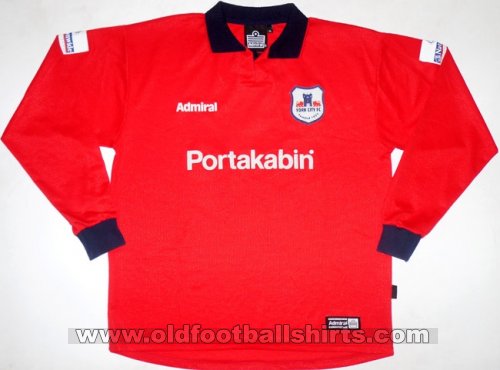 York City Home football shirt 2000 - 2001