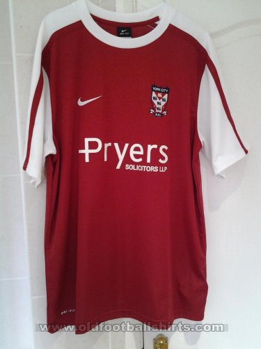 York City Home football shirt 2010 - 2011