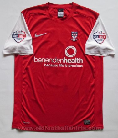 York City Home football shirt 2013 - 2014