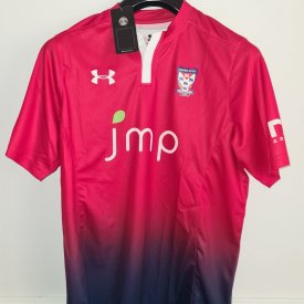 York City Home football shirt 2020 - 2021 sponsored by JM Packaging