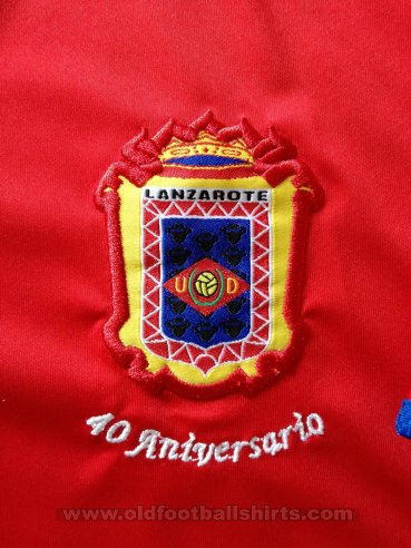 Union Deportiva Lanzarote Home fotbollströja 2010 - 2011