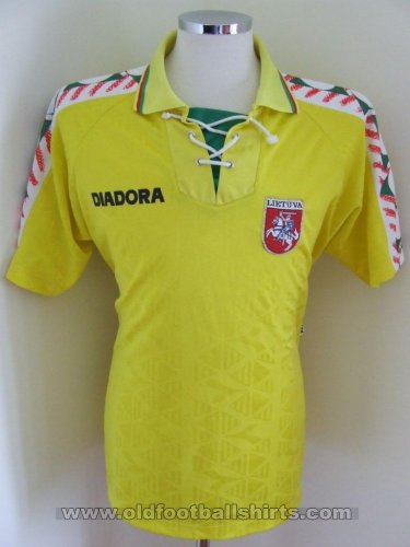 Lithuania Home football shirt 1995 - 1997