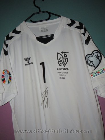 Lithuania Goalkeeper football shirt 2023 - 2024