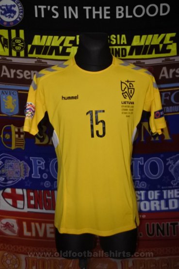 Lithuania Home football shirt 2020