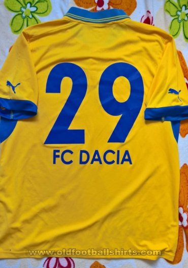 FC Dacia Chisinau Home football shirt 2012 - 2014