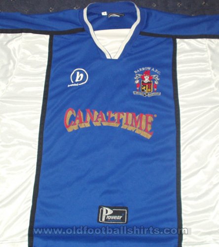 Barrow Home football shirt 2002 - 2003