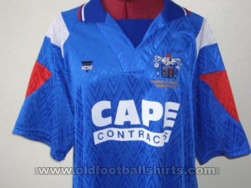 Barrow Home football shirt 1992 - 1993