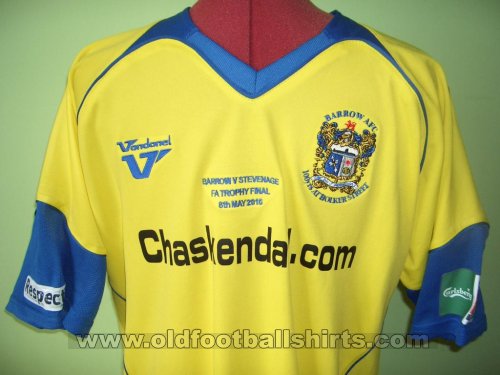Barrow Cup Shirt football shirt 2010 - ?