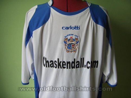 Barrow Home football shirt 2008 - 2009