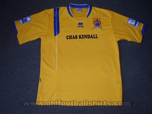 Barrow Third football shirt 2008 - 2009