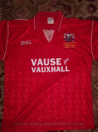 Barrow Away football shirt 1990 - 1991