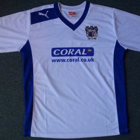 Barrow Home football shirt 2012 - 2013 sponsored by Coral
