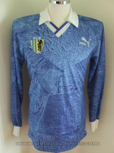 Chemnitzer FC Home football shirt 1989 - 1990