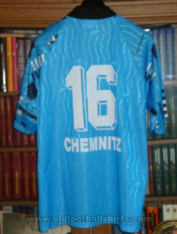 Chemnitzer FC Home football shirt 1997 - 1998