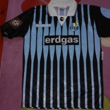Chemnitzer FC Home football shirt 1998 - 1999 sponsored by Erdgas