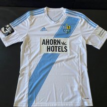 Chemnitzer FC Home football shirt 2015 - 2016 sponsored by Ahorn Hotels