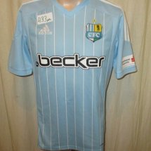 Chemnitzer FC Home football shirt 2014 - 2015 sponsored by Becker