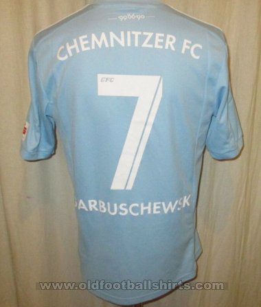 Chemnitzer FC Home football shirt 2014 - 2015