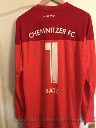 Chemnitzer FC Goalkeeper football shirt 2015 - 2016