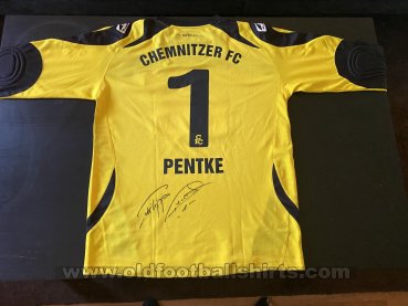 Chemnitzer FC Goalkeeper football shirt 2010 - 2011