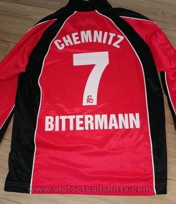 Chemnitzer FC Third football shirt 2000 - 2001