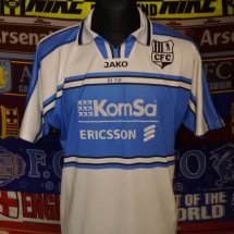 Chemnitzer FC Home football shirt (unknown year) sponsored by KomSa
