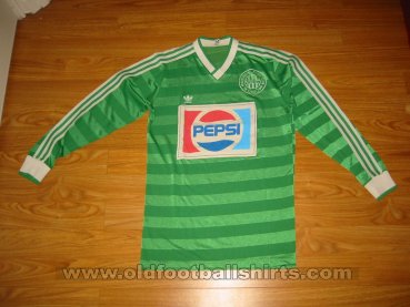 Ferencvaros Home football shirt 1986 - 1987