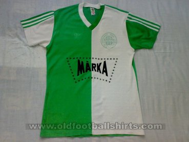 Ferencvaros Home football shirt 1984 - 1985