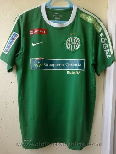 Ferencvaros Home football shirt 2011 - 2012