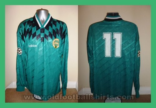 Ferencvaros Home football shirt 1995