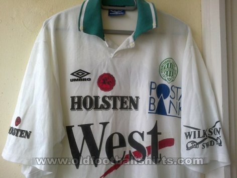 Ferencvaros Away football shirt 1993 - 1995