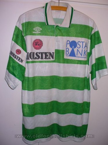 Ferencvaros Home football shirt 1992 - 1993