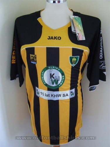 GKS Katowice Home football shirt 2008 - 2009