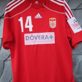 Dukla Banska Bystrica Home football shirt 2010 - 2011 sponsored by Dôvera