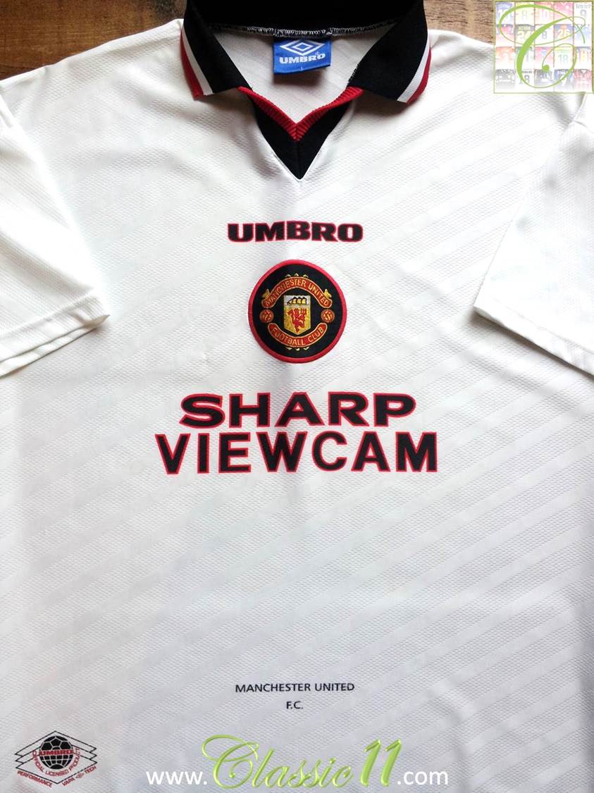 Manchester United 1996-1997 Away Kit Size LB 
