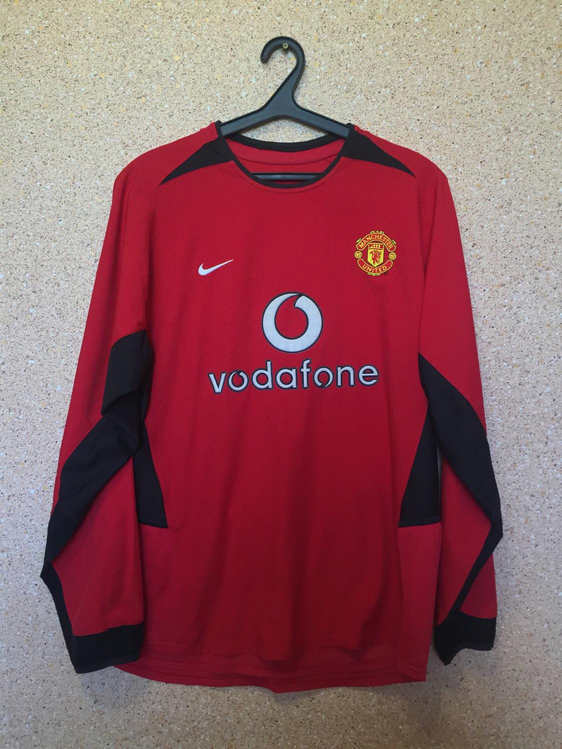 Manchester United Home Camiseta de Fútbol 2002 - 2004. Sponsored by ...