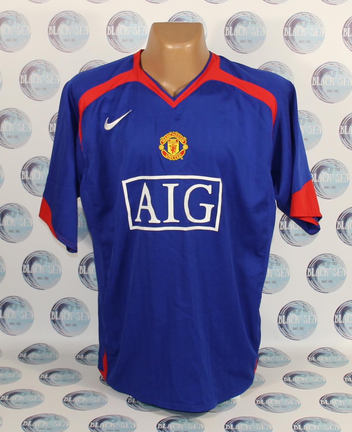 Manchester United Tercera camiseta Camiseta de Fútbol 2006 - 2007 ...