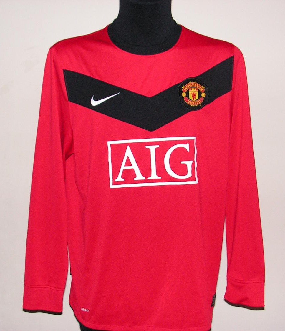 Manchester United Local Camiseta de Fútbol 2009 - 2010. Añadido 2014-11 ...