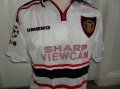 Manchester United Away football shirt 1997 - 1999
