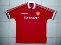 Manchester United Home fotbollströja 1998 - 2000