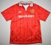 Manchester United Home baju bolasepak 1992 - 1994