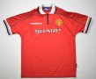 Manchester United Home voetbalshirt  1998 - 2000