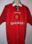Manchester United Home Maillot de foot 1996 - 1998