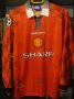 Manchester United Home camisa de futebol 1996 - 1998