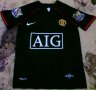 Manchester United Away football shirt 2007 - 2008