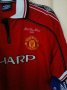 Manchester United Home fotbollströja 1998 - 2000