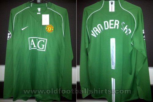 Manchester United Goalkeeper football shirt 2007 - 2008